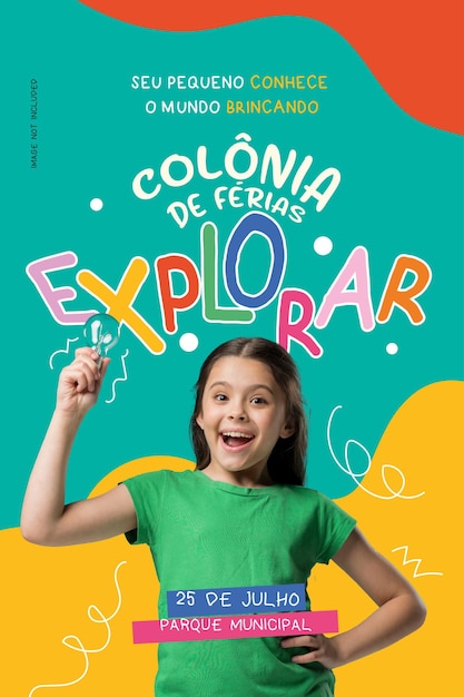 modèle d'explorateur brésilien pour enfants