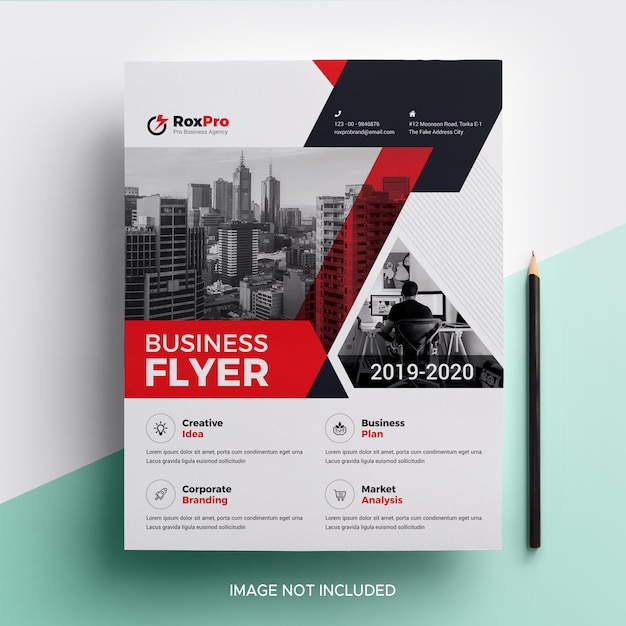 Modèle de Flyer de commerce
