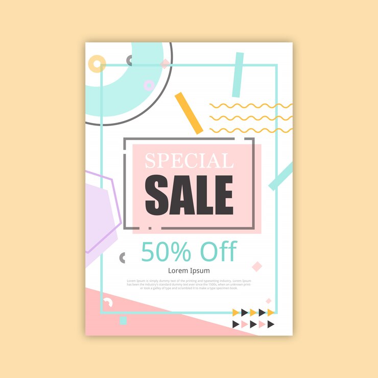 Modèle de Flyer créatif et moderne