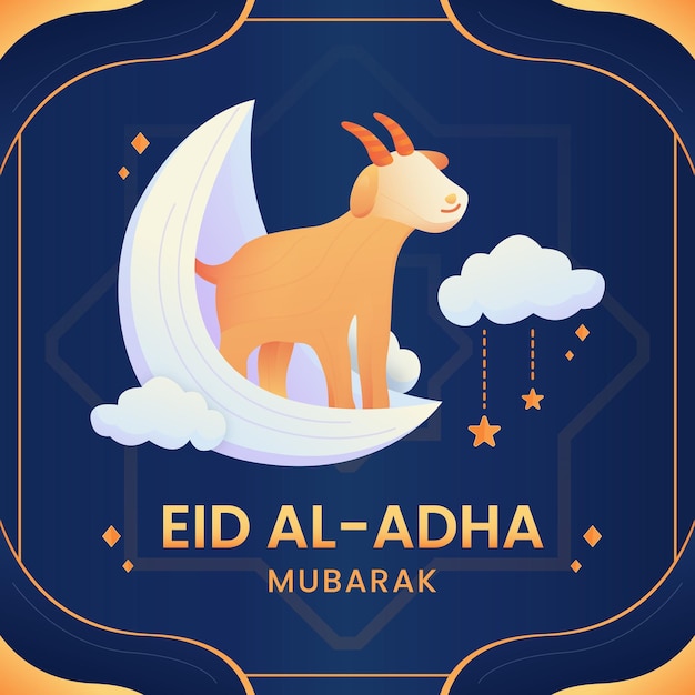 Modèle de Flyer de eid al adha