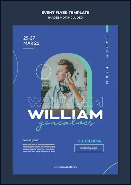 Modèle de Flyer d'événement commercial