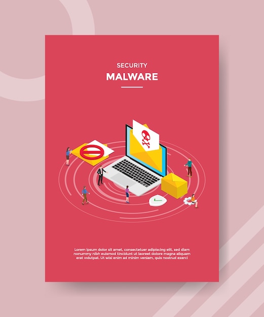 Modèle De Flyer De Malware De Sécurité