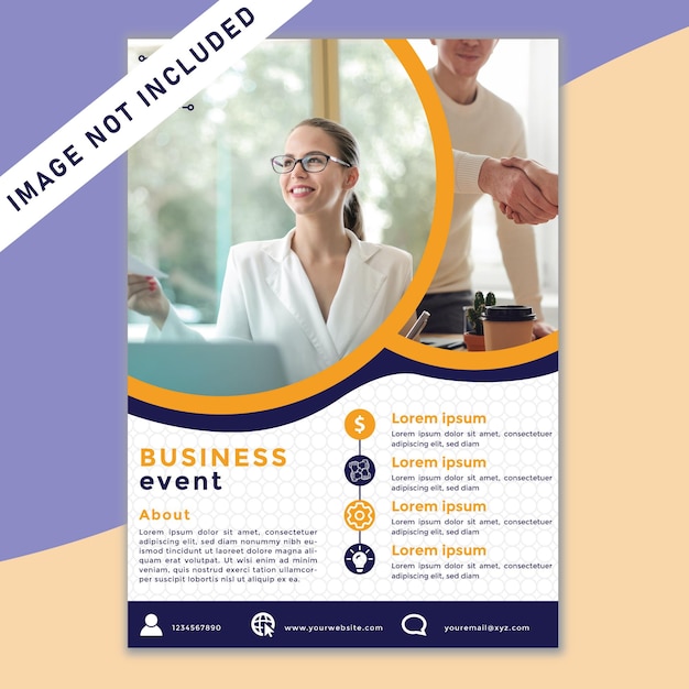 Modèle de flyer professionnel gratuit