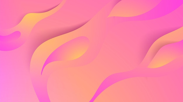 Modèle De Fond De Conception Géométrique Abstrait Coloré Rose