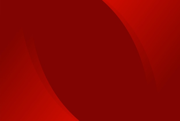 Modèle de fond de conception de vague de courbe de couleur rouge dégradé abstrait Présentation de bannière douce moderne