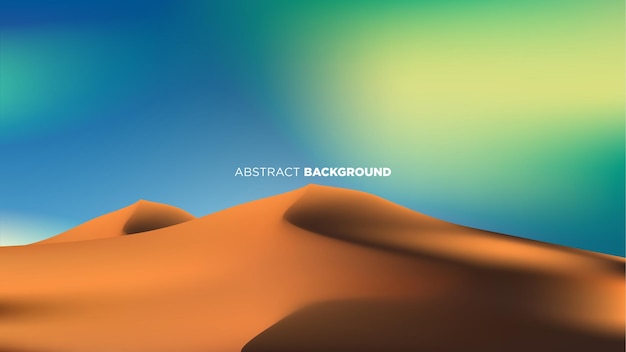 Modèle de fond d'écran du désert