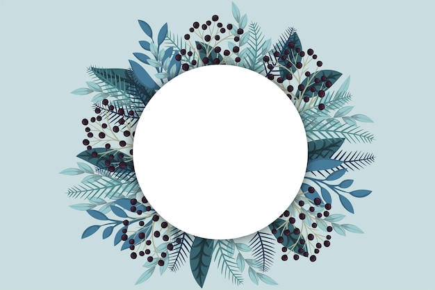 modèle de fond floral à la mode abstrait