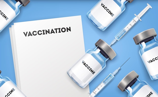 Modèle De Fond De Vaccination.