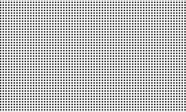 Modèle de grille carrée noir et blanc