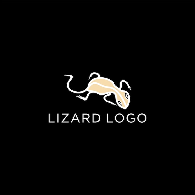 Modèle D'icône De Conception De Logo De Lézard