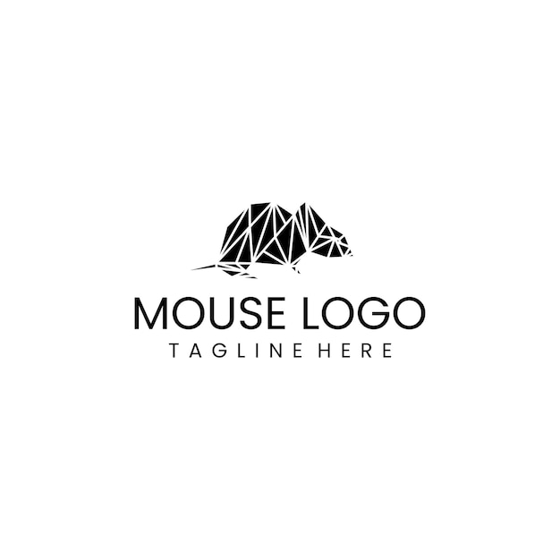 Modèle D'icône De Conception De Logo De Souris