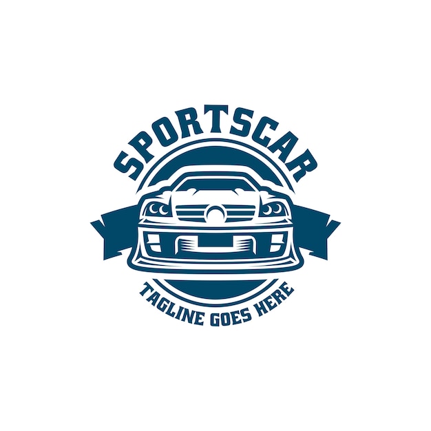 Modèle Ou Icône De Logo De Voiture De Sport