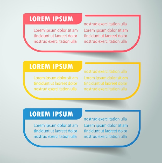 Modèle D'infographie Avec étapes