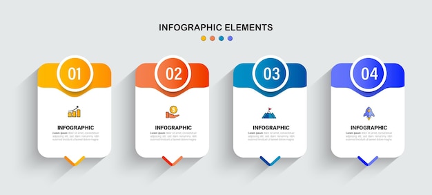 Modèle D'infographie Métier Minimal