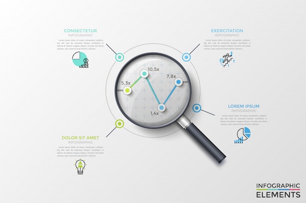 Modèle D'infographie Moderne