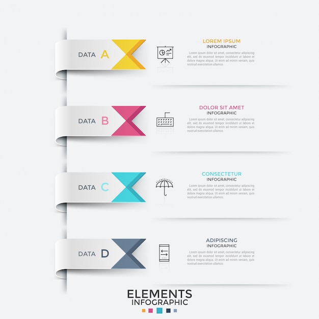 Modèle D'infographie Moderne