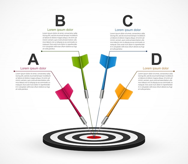 Modèle D'infographie Pour Des Présentations D'entreprises.