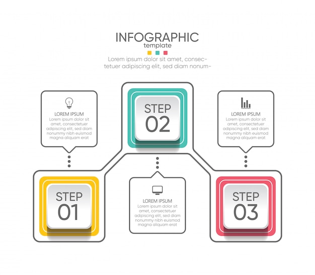 Modèle D'infographie De Présentation D'entreprise