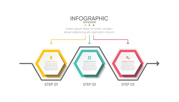 Modèle D'infographie De Présentation D'entreprise