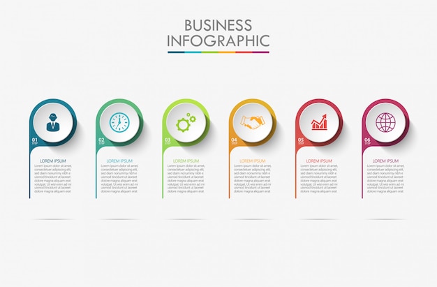 Modèle D'infographie De Présentation Entreprise