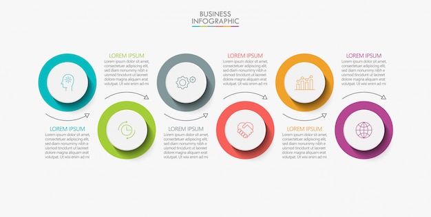 Modèle D'infographie De Présentation Entreprise