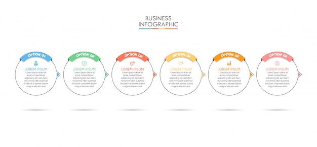 Modèle D'infographie De Présentation D'entreprise