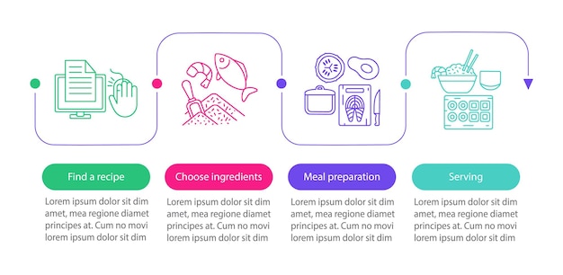 Modèle D'infographie De Vecteur De Restauration