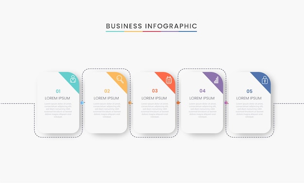 Modèle D'infographie