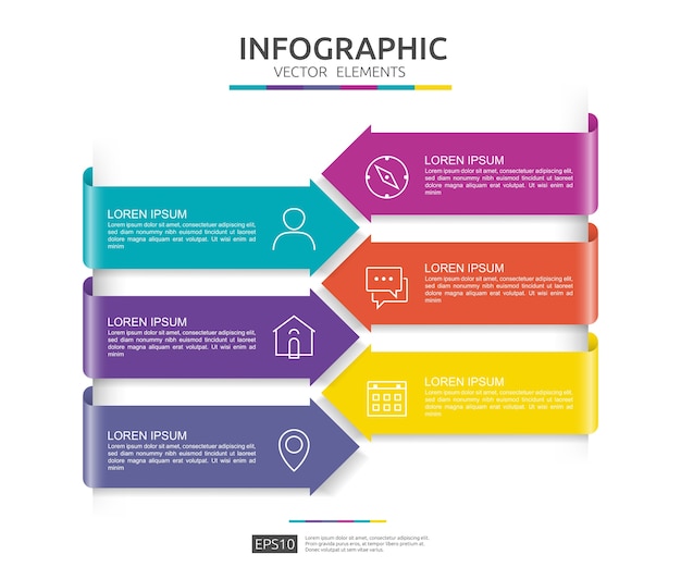 Modèle Infographique D'affaires