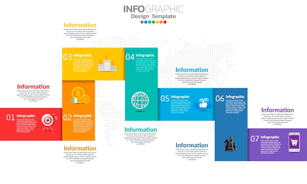 Modèle Infographique De Chronologie