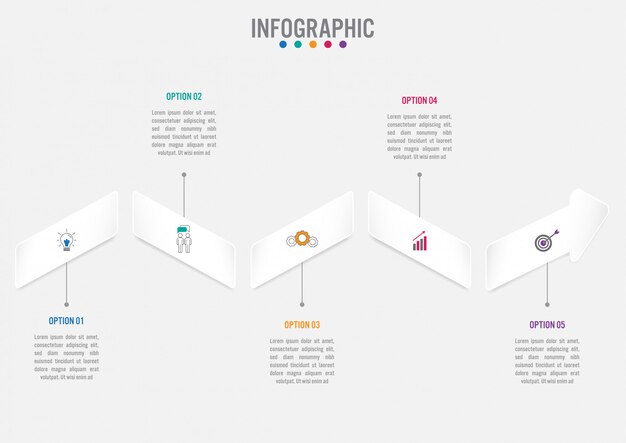 Modèle Infographique De L'entreprise