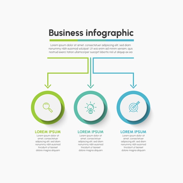 Modèle Infographique De Présentation Entreprise