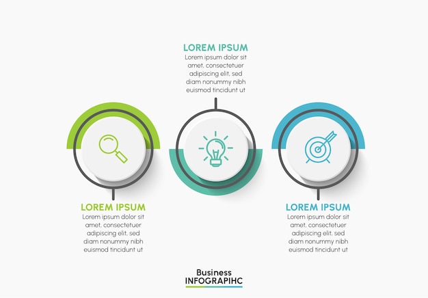 Modèle Infographique De Présentation Entreprise