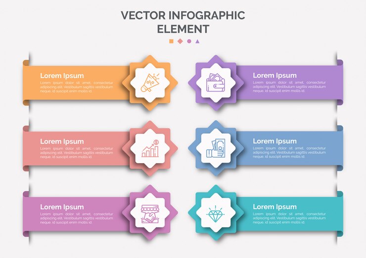 Modèle infographique