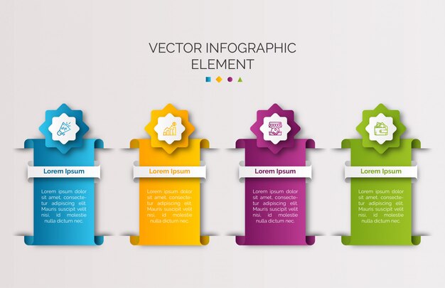 Modèle infographique