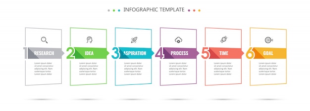 Modèle Infographique