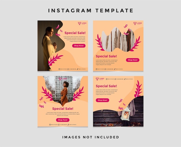 Modèle Instagram De Mode