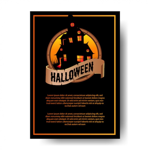 Modèle D'invitation à La Fête D'halloween