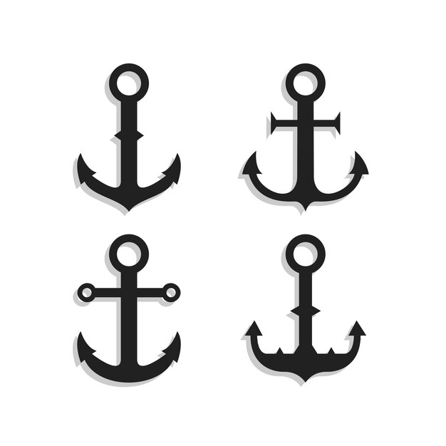 Modèle de jeu de symboles d'ancrage
