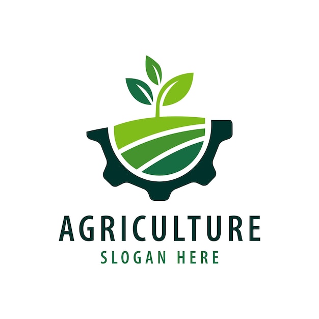 Modèle De Logo Agricole