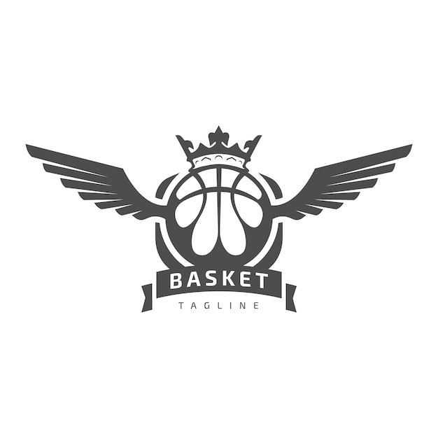 Modèle De Logo De Basket-ball