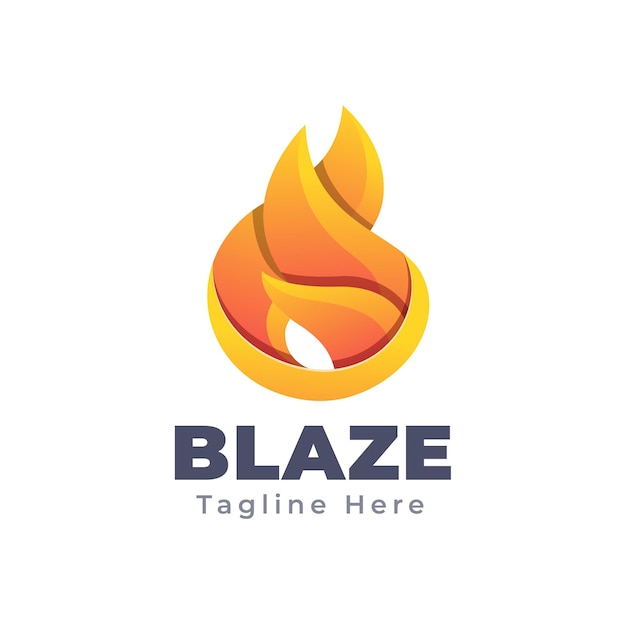 Modèle De Logo Blaze