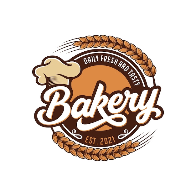 Modèle de logo de boulangerie