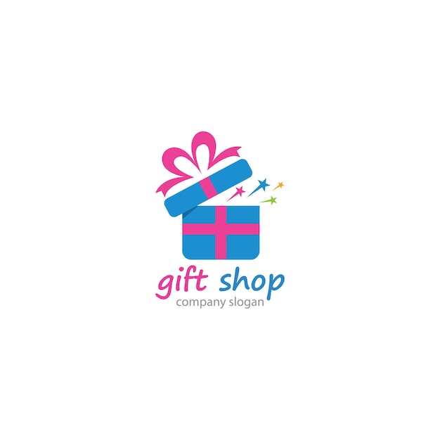 Modèle De Logo De Boutique De Cadeaux