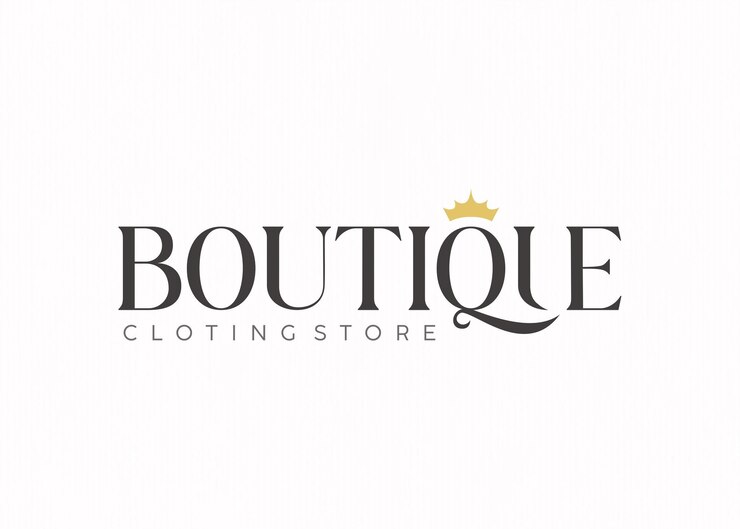 Vecteur modèle de logo de boutique