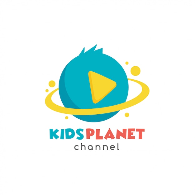 Modèle De Logo De Canal Enfants.