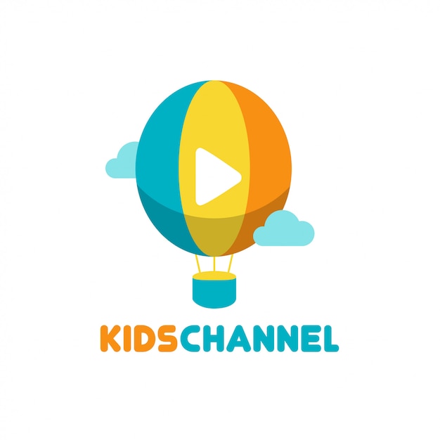 Modèle De Logo De Canal Enfants.