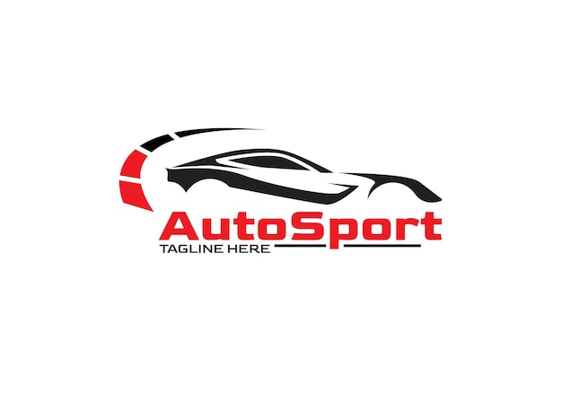 Modèle De Logo De Conception De Voiture De Sport Automatique