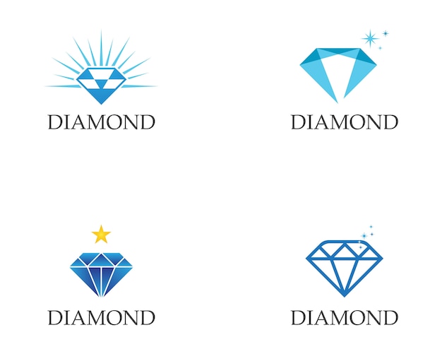 Modèle De Logo De Diamant