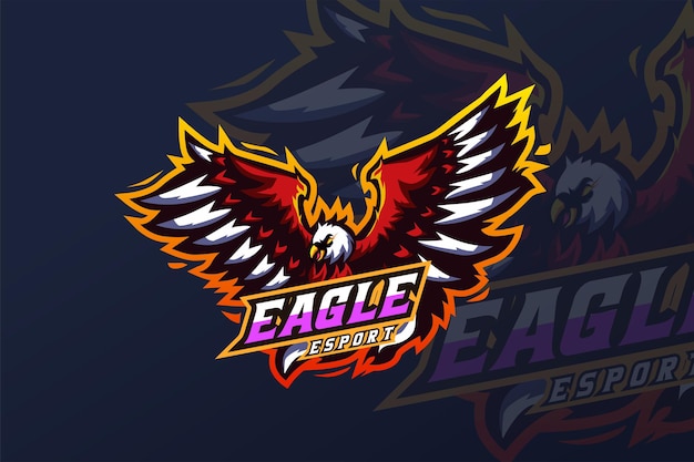 Modèle De Logo Eagle - Esport